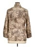 Gerard Darel Animal Print Tan 3/4 Sleeve Blouse Size 14 (46) - photo 2