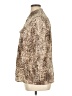 Gerard Darel Animal Print Tan 3/4 Sleeve Blouse Size 14 (46) - photo 5
