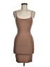Unbranded Solid Brown Cocktail Dress Size L (estimated) - photo 1
