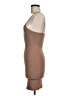Unbranded Solid Brown Cocktail Dress Size L (estimated) - photo 5