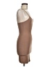 Unbranded Solid Brown Cocktail Dress Size L (estimated) - photo 4
