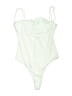Zara 100% Polyester Solid Green One Piece Swimsuit Size S - photo 1