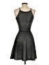 Love Ady Metallic Silver Cocktail Dress Size XS - photo 2