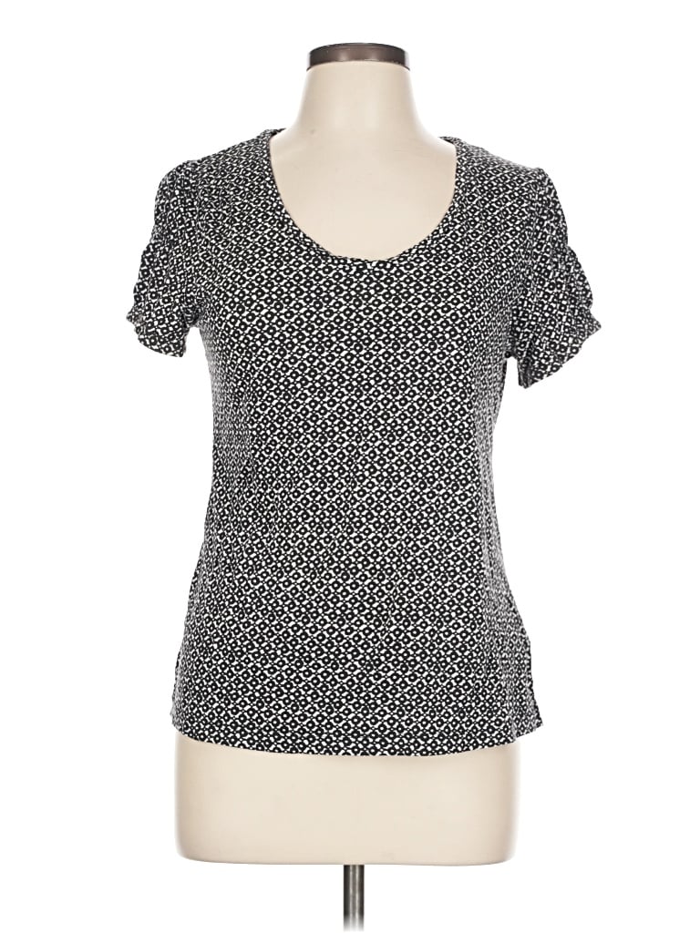 Pre-owned Elle Short Sleeve T-shirt In Gray