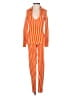 Assorted Brands 100% Cotton Stripes Orange Jumpsuit Size XS - photo 1