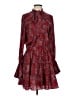 Alexis 100% Polyester Paisley Red Casual Dress Size S - photo 1