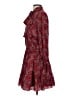 Alexis 100% Polyester Paisley Red Casual Dress Size S - photo 5