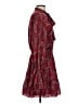 Alexis 100% Polyester Paisley Red Casual Dress Size S - photo 4