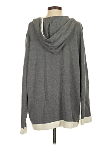 Elisabeth by Liz Claiborne Pullover Hoodie (view 2)