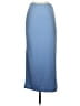 Shein Solid Blue Casual Skirt Size S - photo 1