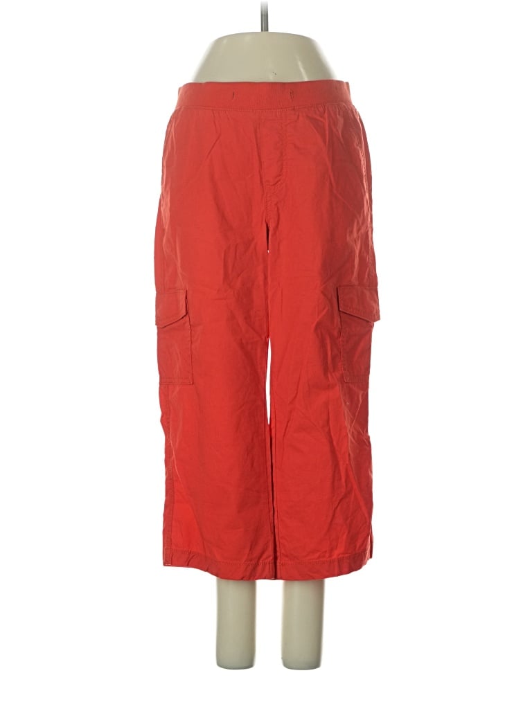 Pre-owned St. John's Bay Cargo Pants In Red