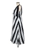 Ali & Jay 100% Polyester Stripes Silver Casual Dress Size M - photo 5