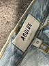 AGOLDE 100% Cotton Hearts Blue Jeans Size 23 waist - photo 7
