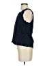 CATHERINE Catherine Malandrino 100% Polyester Blue Sleeveless Blouse Size S - photo 5