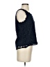 CATHERINE Catherine Malandrino 100% Polyester Blue Sleeveless Blouse Size S - photo 4