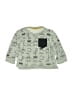 Zara Baby Print Green Pullover Sweater Size 12-18 mo - photo 1