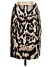 Diane von Furstenberg Animal Print Brown Formal Skirt Size 0 - photo 1