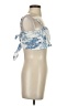 Unbranded Blue Sleeveless Blouse Size S - photo 4