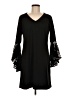 Sharagano Black 3/4 Sleeve Top Size 8 - photo 1