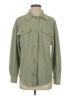 Pinque Green Long Sleeve Button-Down Shirt Size S - photo 1