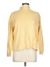 Talbots 100% Cotton Yellow Turtleneck Sweater Size L - photo 1