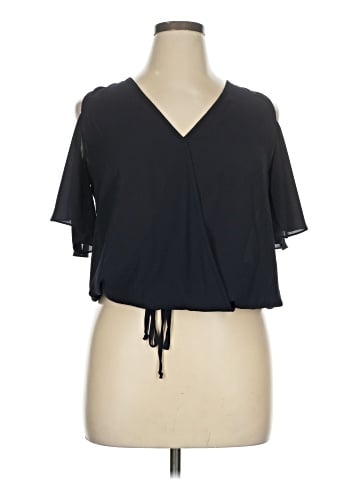 Veronica M. Short Sleeve Blouse (view 1)