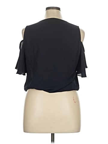 Veronica M. Short Sleeve Blouse (view 2)