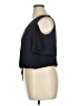 Veronica M. 100% Polyester Black Short Sleeve Blouse Size XL - photo 5