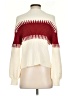 Unbranded Color Block Ivory Turtleneck Sweater Size S - photo 2