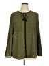 Assorted Brands 100% Polyester Green Long Sleeve Blouse Size XL - photo 1