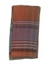Modena Plaid Brown Blue Scarf One size - photo 2