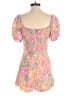 Lost + Wander 100% Rayon Tropical Pink Romper Size S - photo 2