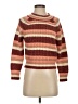 Minkpink 100% Acrylic Stripes Brown Pullover Sweater Size XS - photo 1