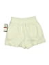 Danielle Bernstein 100% Cotton Solid Ivory Shorts Size XS - photo 2