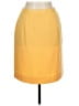 Metrostyle 100% Polyester Color Block Yellow Formal Skirt Size 10 - photo 2