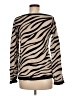 Ann Taylor Animal Print Tan Pullover Sweater Size M - photo 2