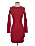 Bebe Solid Red Burgundy Cocktail Dress Size XS - photo 1