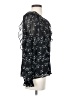 Ann Taylor LOFT 100% Polyester Black Long Sleeve Blouse Size S - photo 4