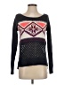 American Eagle Outfitters Print Black Pullover Sweater Size S - photo 1