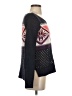American Eagle Outfitters Print Black Pullover Sweater Size S - photo 4