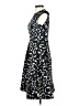 H&M Animal Print Black Cocktail Dress Size 2 - photo 5
