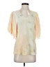 Young Fabulous & Broke Yellow Short Sleeve Blouse Size S - photo 1