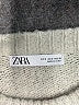 Zara Metallic Gray Silver Turtleneck Sweater Size S - photo 7