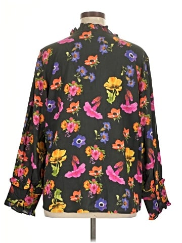 Tolani Long Sleeve Blouse (view 2)