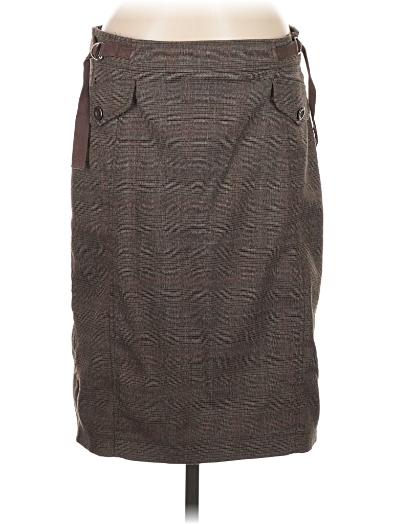 Pre-owned Fire Los Angeles Formal Skirt In Brown