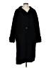 Zara Basic 100% Polyester Black Coat Size L - photo 1