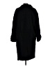 Zara Basic 100% Polyester Black Coat Size L - photo 2