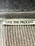 LIVE THE PROCESS Gray Long Sleeve Top Size L - photo 7