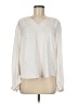 Ann Taylor 100% Polyester Ivory Long Sleeve Blouse Size M - photo 1