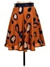 3.1 Phillip Lim for Target 100% Polyester Animal Print Orange Casual Skirt Size 4 - photo 1